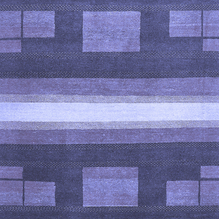Machine Washable Abstract Blue Modern Rug, wshabs356blu