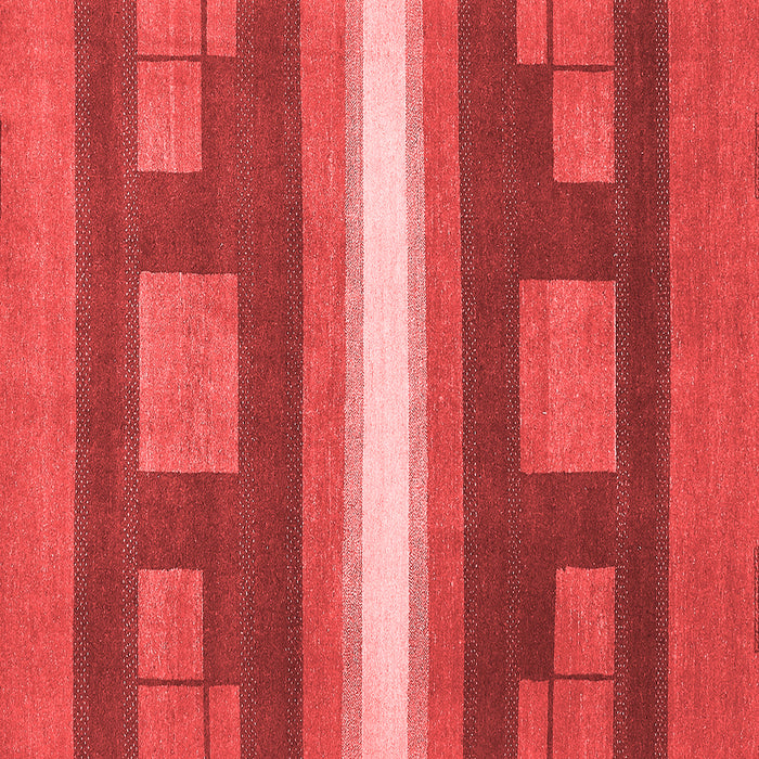 Machine Washable Abstract Red Modern Rug, wshabs356red