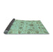 Sideview of Oriental Light Blue Traditional Rug, abs3570lblu