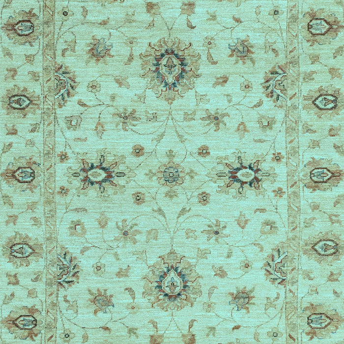 Oriental Light Blue Traditional Rug, abs3570lblu