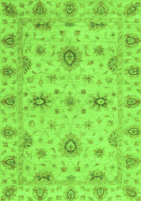 Oriental Green Traditional Rug, abs3570grn