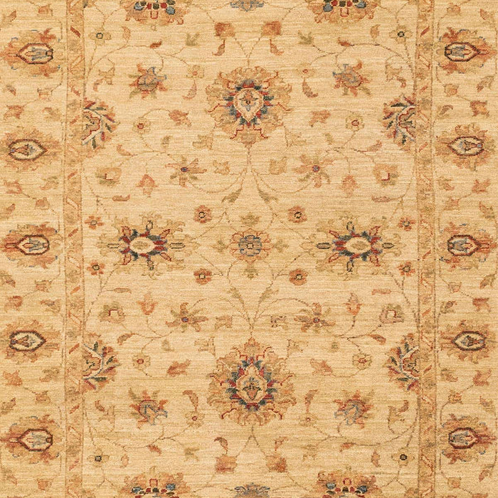 Machine Washable Abstract Orange Rug, wshabs3570