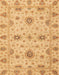 Abstract Orange Oriental Rug, abs3570