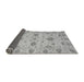 Sideview of Oriental Gray Traditional Rug, abs3570gry