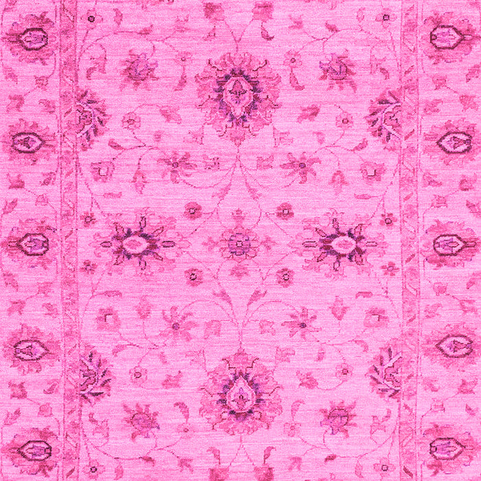 Machine Washable Oriental Pink Traditional Rug, wshabs3570pnk