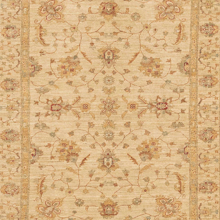 Machine Washable Abstract Yellow Rug, wshabs3571