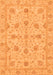 Oriental Orange Traditional Rug, abs3571org