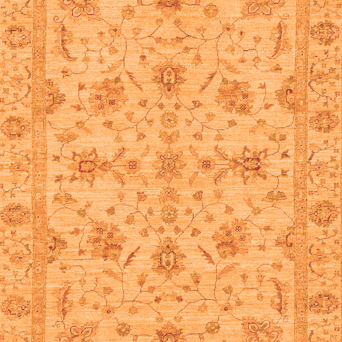 Oriental Orange Traditional Rug, abs3571org