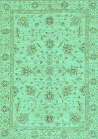 Oriental Turquoise Traditional Rug, abs3571turq