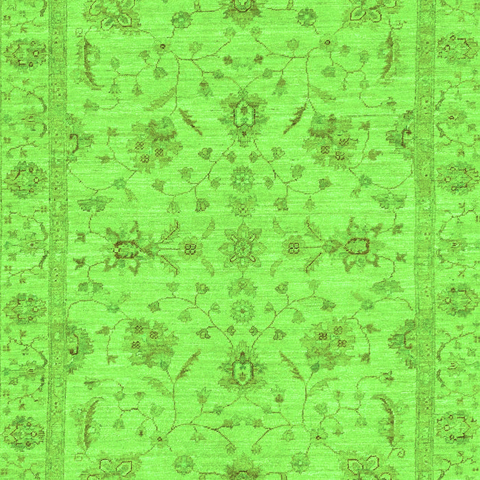 Oriental Green Traditional Rug, abs3571grn