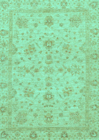 Oriental Turquoise Traditional Rug, abs3572turq