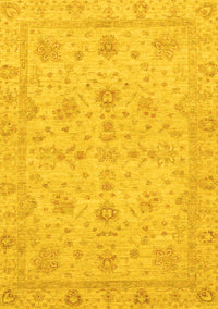 Oriental Yellow Traditional Rug, abs3572yw