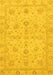 Oriental Yellow Traditional Rug, abs3572yw