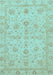 Oriental Light Blue Traditional Rug, abs3572lblu