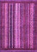 Machine Washable Abstract Purple Modern Area Rugs, wshabs3573pur