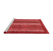 Modern Red Washable Rugs