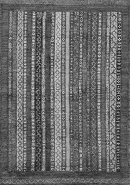 Abstract Gray Modern Rug, abs3573gry