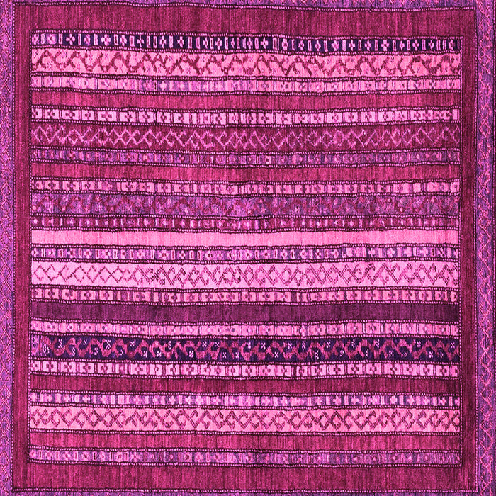 Square Machine Washable Abstract Pink Modern Rug, wshabs3573pnk