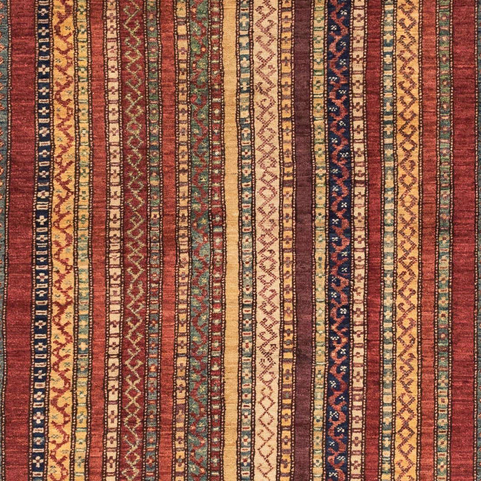 Abstract Red Modern Rug, abs3573