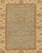 Abstract Chocolate Brown Oriental Rug, abs3574