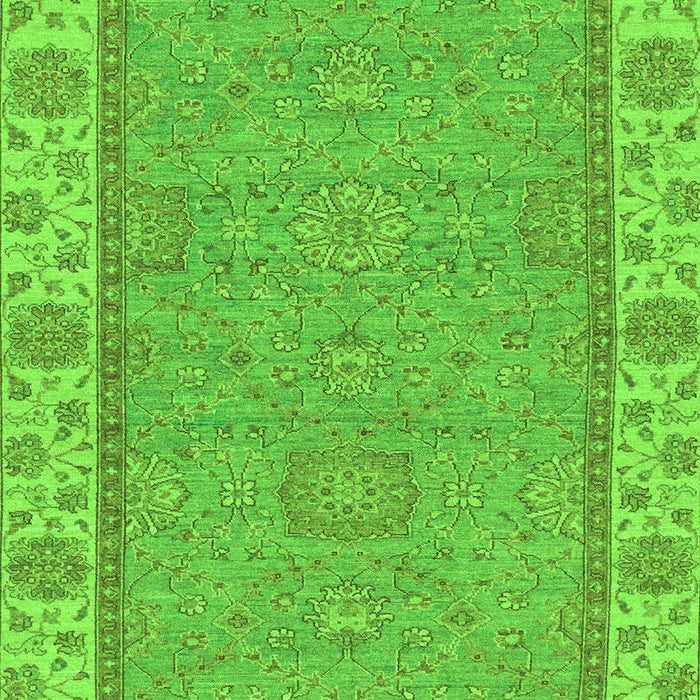 Oriental Green Traditional Rug, abs3574grn