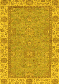 Oriental Yellow Traditional Rug, abs3574yw