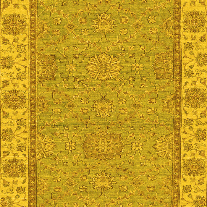 Oriental Yellow Traditional Rug, abs3574yw