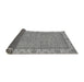 Sideview of Oriental Gray Traditional Rug, abs3574gry