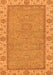 Oriental Orange Traditional Rug, abs3574org