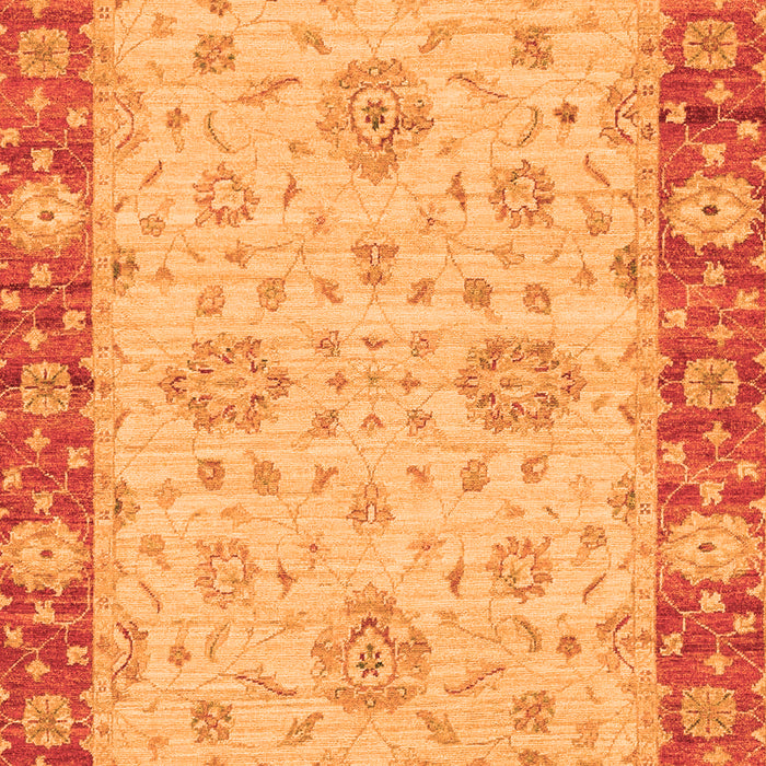 Oriental Orange Traditional Rug, abs3575org