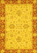 Oriental Yellow Traditional Rug, abs3575yw