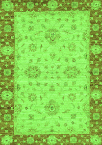 Oriental Green Traditional Rug, abs3575grn