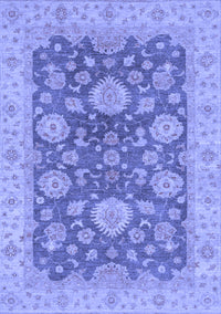 Abstract Blue Modern Rug, abs3576blu