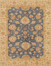 Machine Washable Abstract Orange Rug, wshabs3576