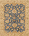 Machine Washable Abstract Orange Rug, wshabs3576