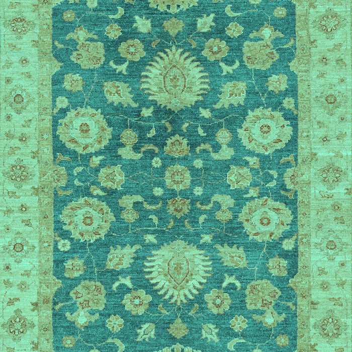 Machine Washable Abstract Turquoise Modern Area Rugs, wshabs3576turq