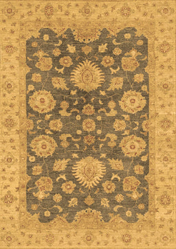 Abstract Brown Modern Rug, abs3576brn