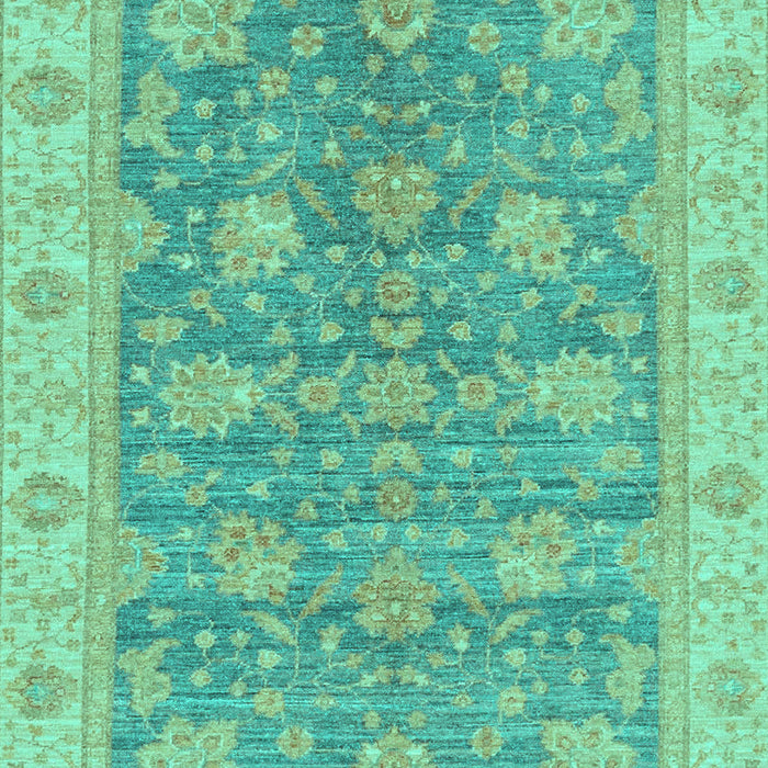 Abstract Turquoise Modern Rug, abs3577turq