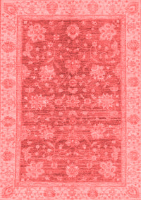 Abstract Red Modern Rug, abs3577red