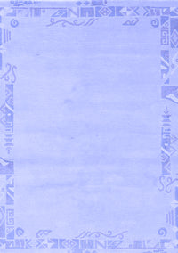 Solid Blue Modern Rug, abs3579blu