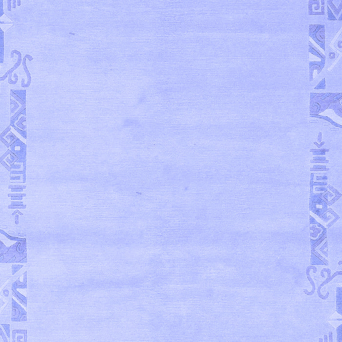 Solid Blue Modern Rug, abs3579blu