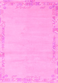 Solid Pink Modern Rug, abs3579pnk