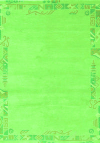 Solid Green Modern Rug, abs3579grn