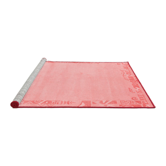 Modern Red Washable Rugs