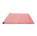 Modern Red Washable Rugs