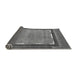 Sideview of Abstract Gray Modern Rug, abs357gry