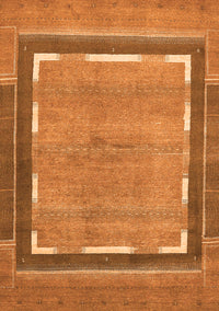 Abstract Orange Modern Rug, abs357org