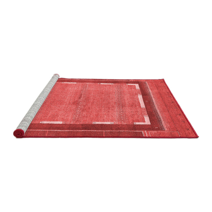 Modern Red Washable Rugs