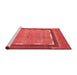 Modern Red Washable Rugs