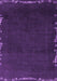 Machine Washable Abstract Purple Modern Area Rugs, wshabs3580pur